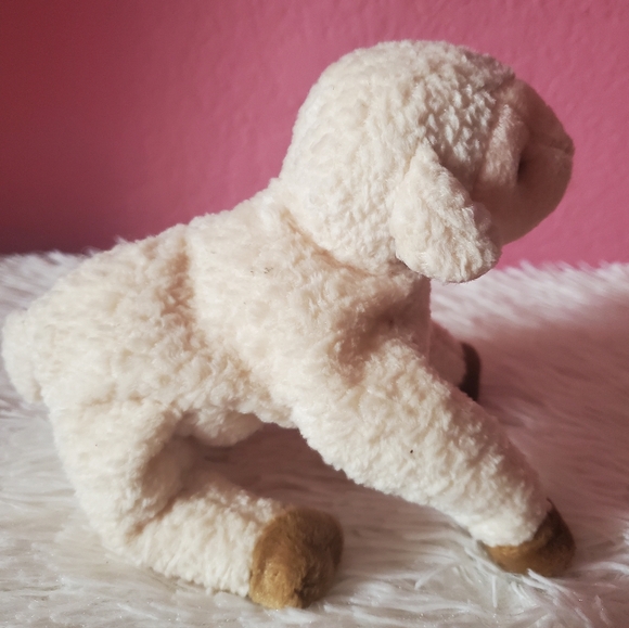 Ty Beanie Babies Ewey The Lamb - Picture 2 of 7
